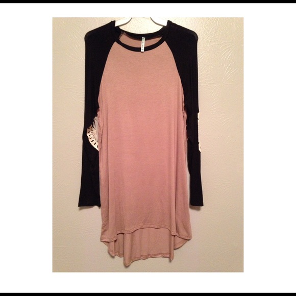 💖 CROCHET ELBOW PATCH TUNIC - Picture 4 of 4